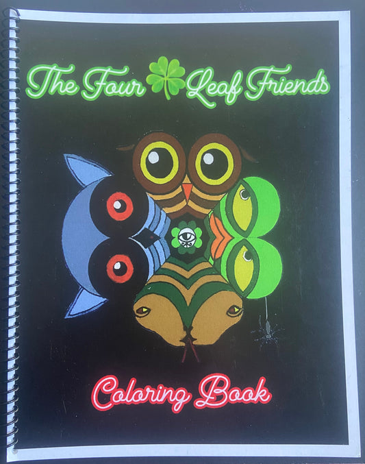 Four Leaf Friends Coloring Book